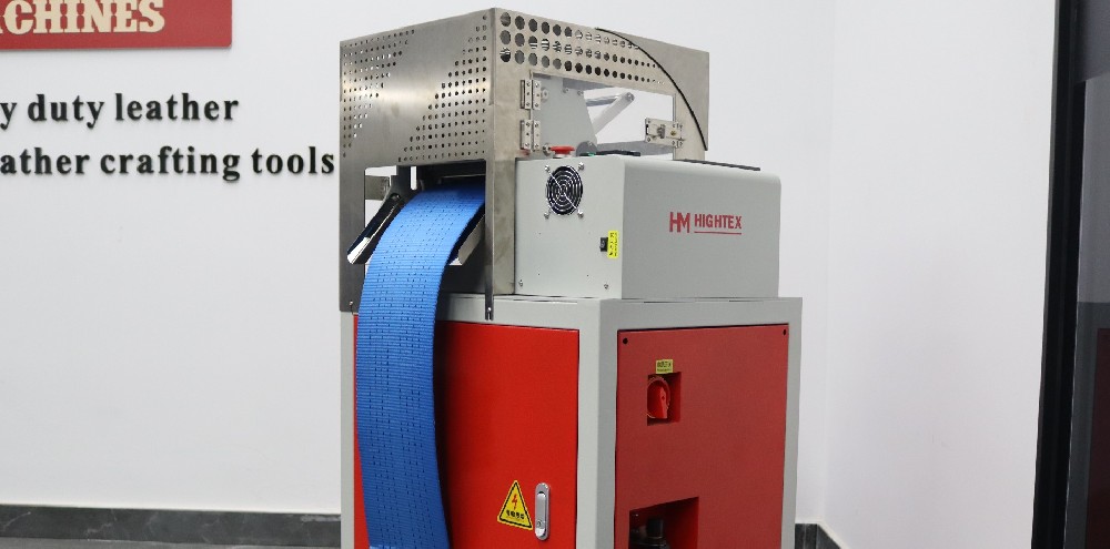 828ACM Heavy Duty Automatic Webbing Point-Marking Cutter